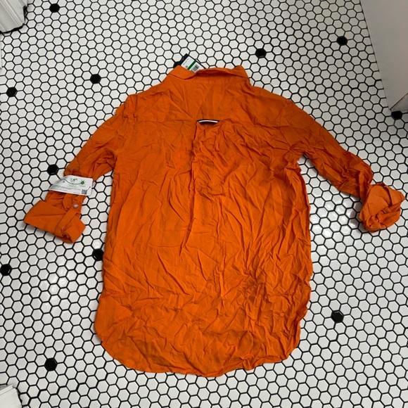 NWT Tommy Hilfiger ecovera button down shirt size large - Picture 2 of 5